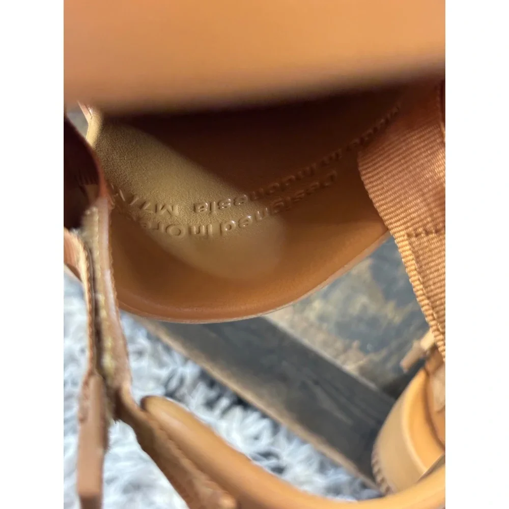 Nike Calm Mule Sesame Mens 7 Womens 8 Tan Beige Slip On Clog FB2185-200